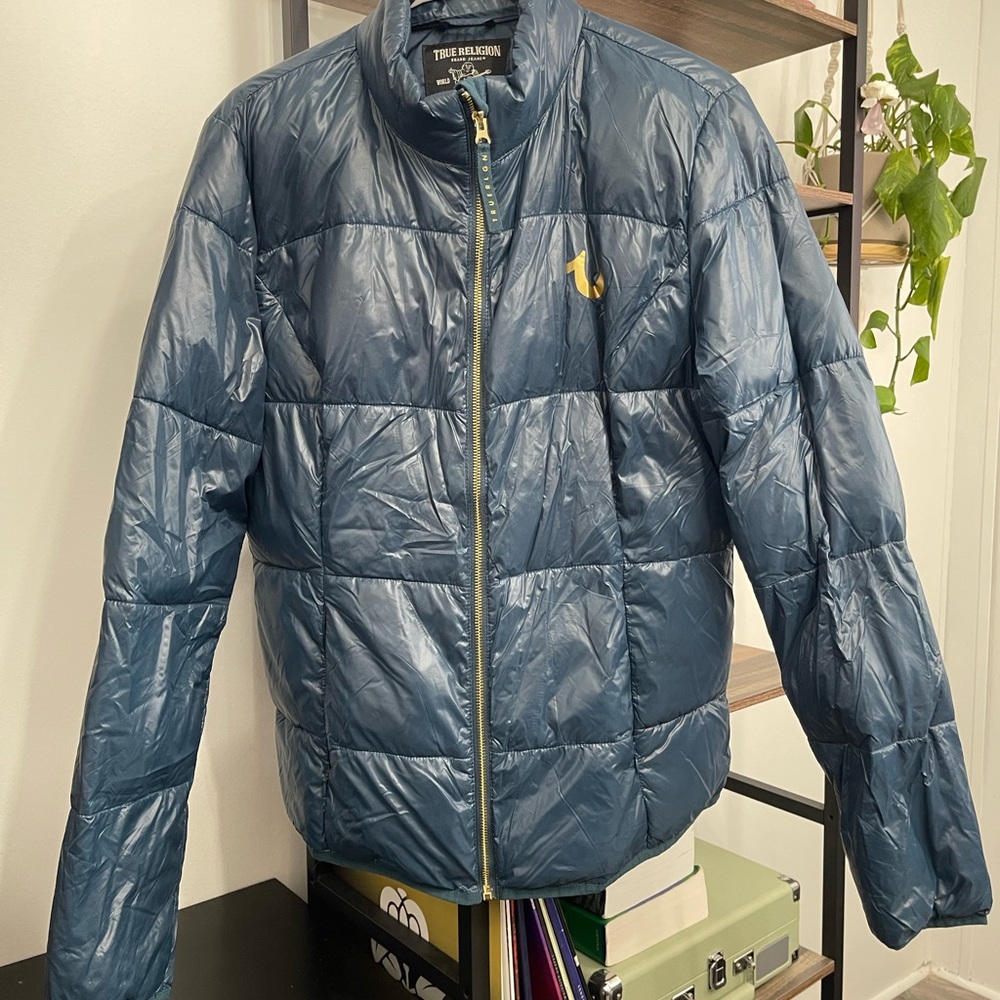 True Religion Blue Jacket - Women’s XL
